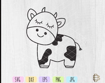 Download Baby Cow Svg Etsy