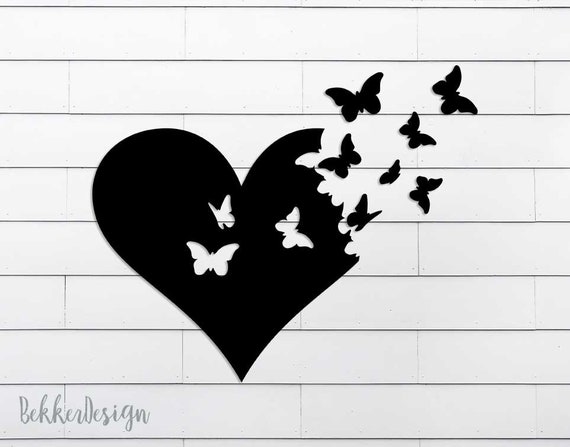 Download Heart Butterfly Svg Heart Svg Butterfly Svg Love Heart Svg Etsy PSD Mockup Templates