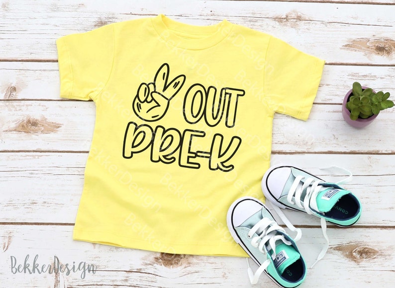 Download Peace Out Pre-K svg end of school svg graduation svg | Etsy