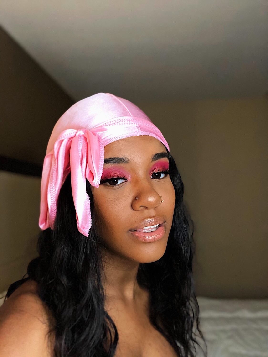 Pink durag