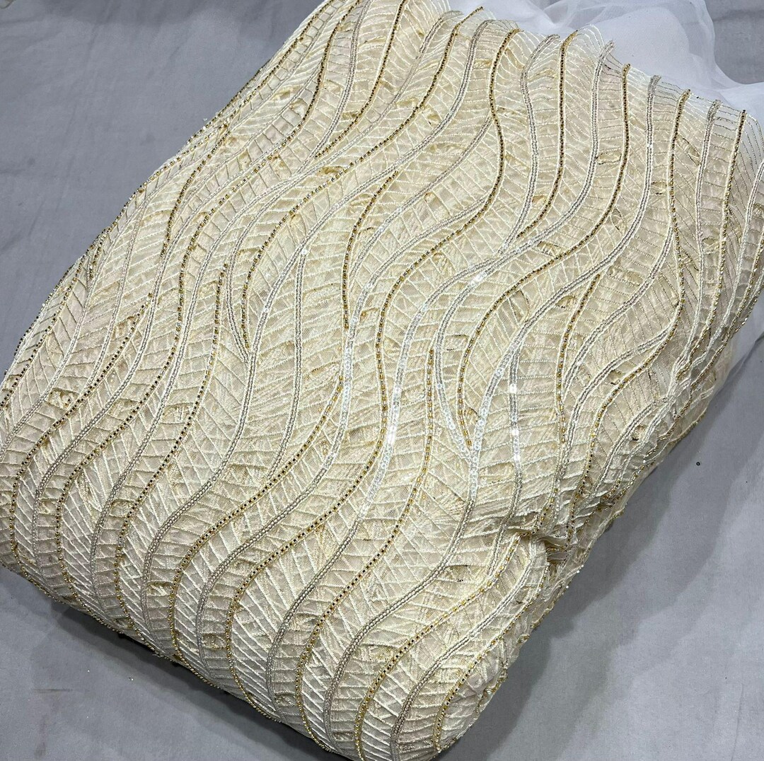 Cut Work Khadi Net- Stitched 2 pc