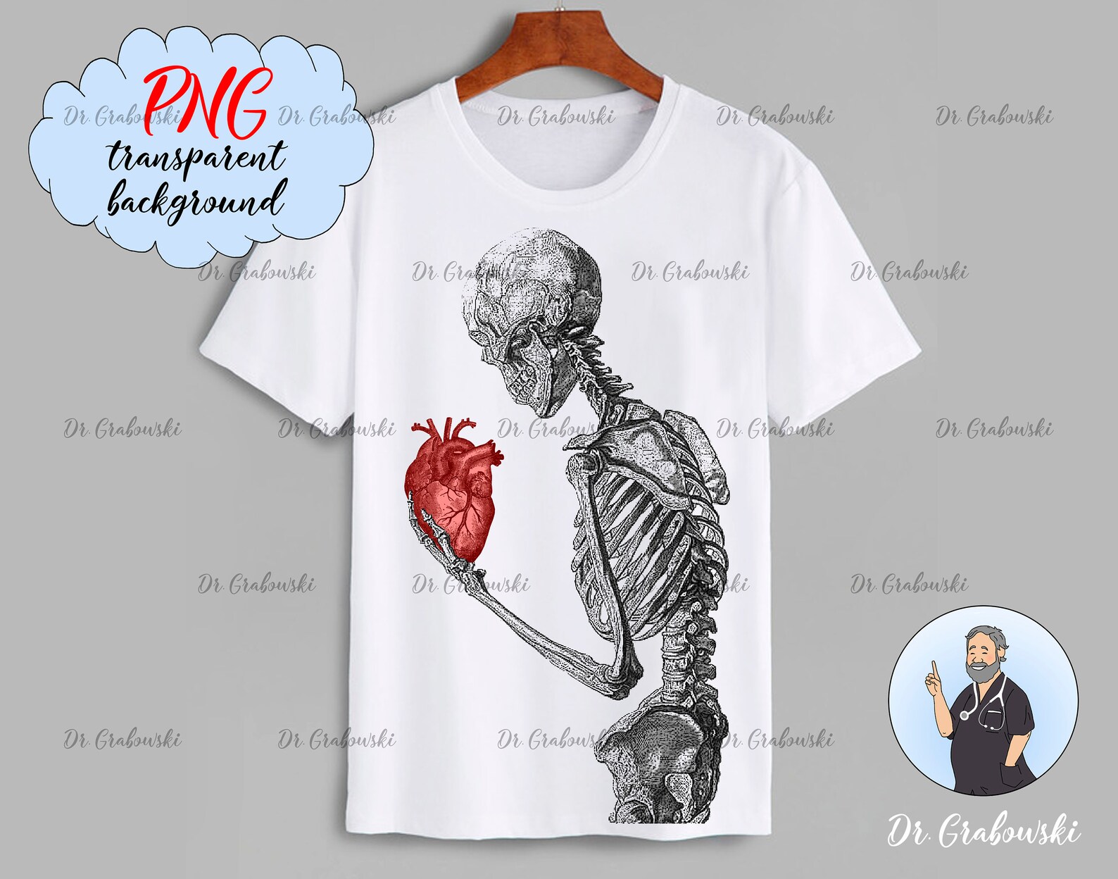 Skeleton T Shirt Print Clipart PNG Sublimation Anatomy Designs Etsy