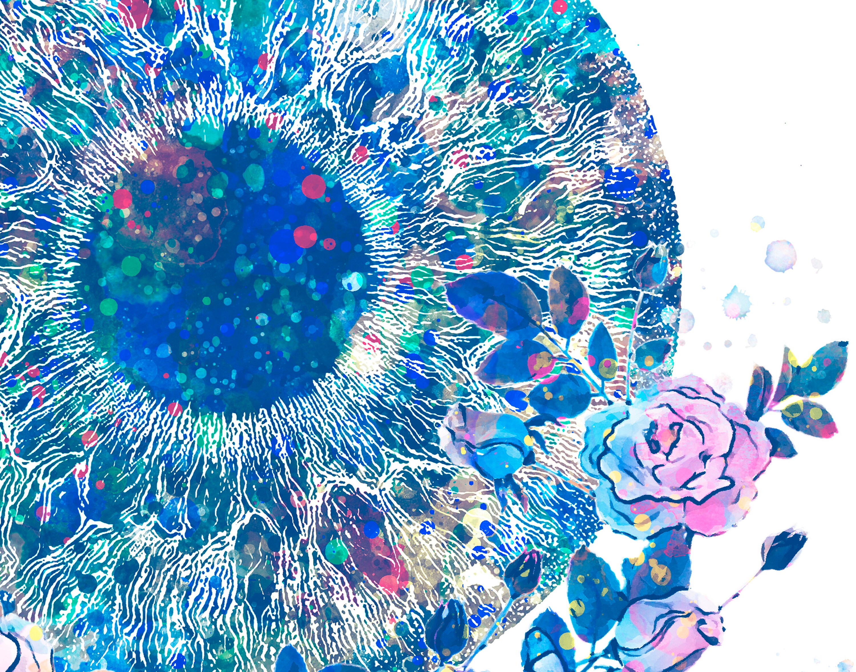 Ophthalmology and Optometry Watercolor Art Anatomical Eye Etsy