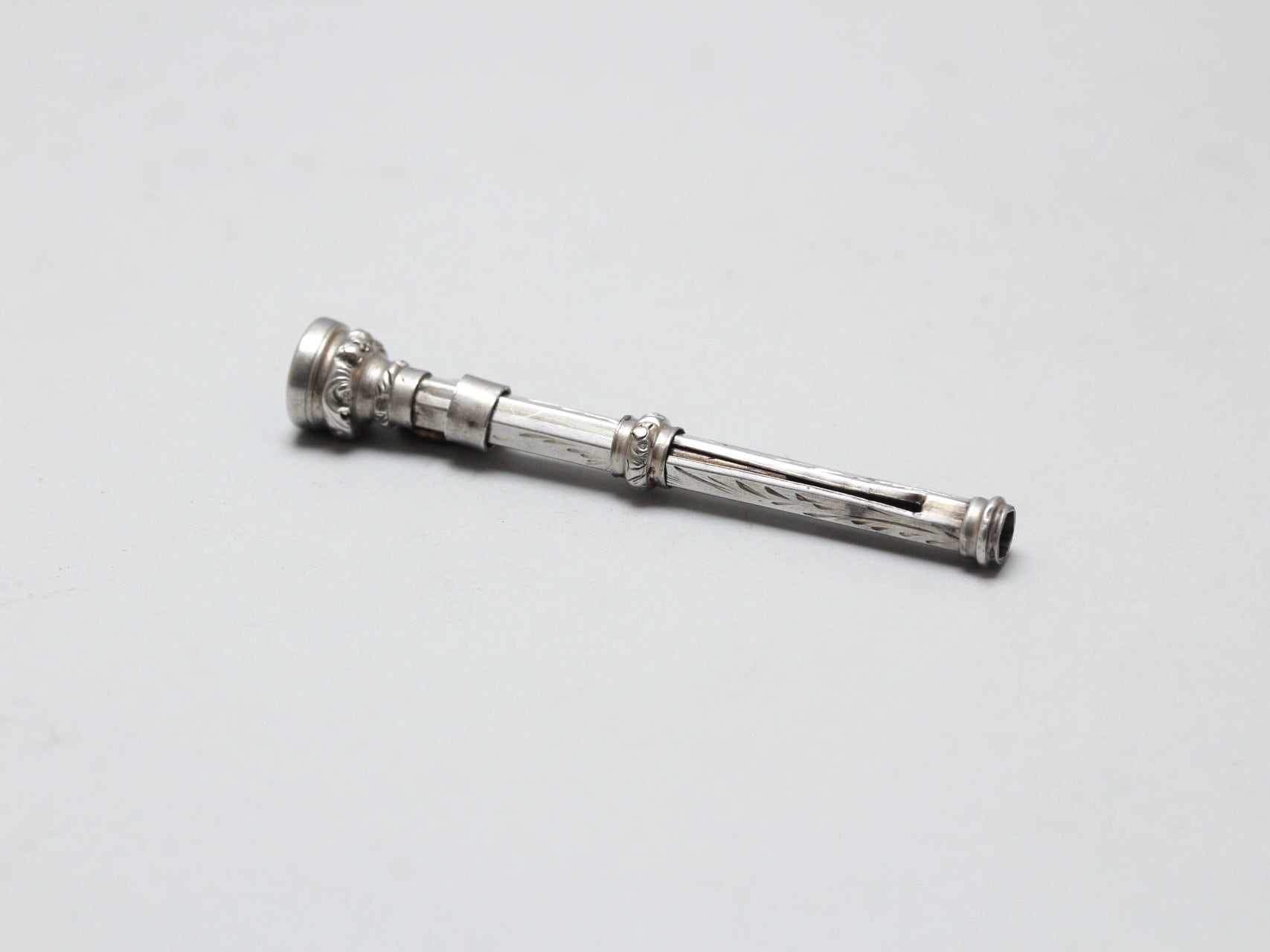 Vintage Silver and Amethyst Propelling Pencil - Etsy