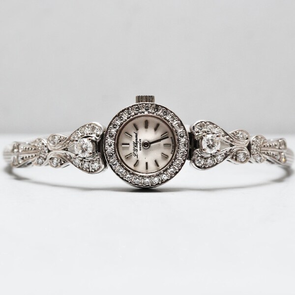 Vintage Ladies Diamond Set Chopard Wristwatch