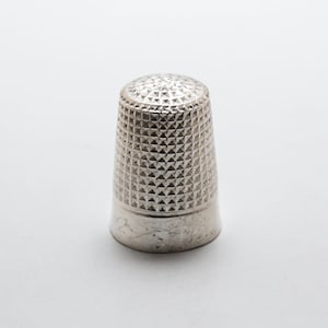 Vintage Sterling Silver Hallmarked Thimble