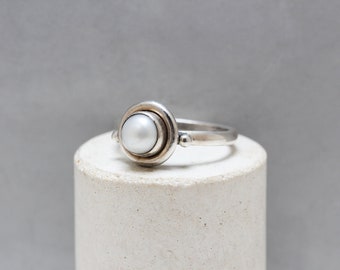 Silver Ring UK Size K