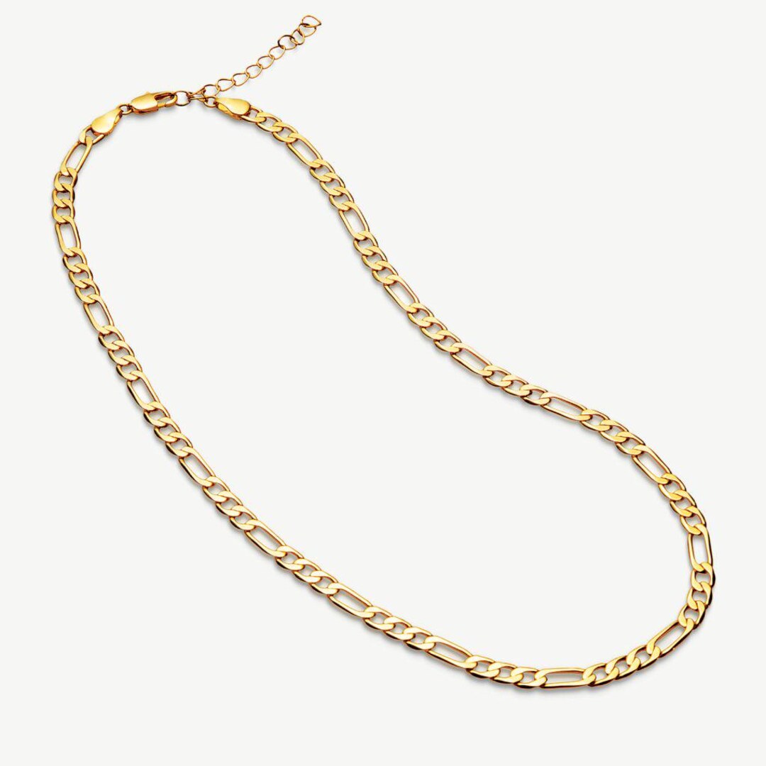 Sarah Alexander - Mistral Chunky Figaro Necklace,18ct Gold Plated