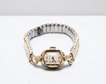 Vintage Ladies 10ct Gold Plated Wittauer Watch