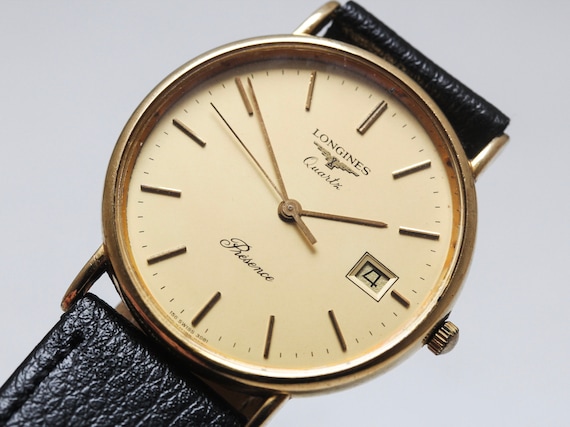 Longines Quartz Resence 1988 Gents Wristwatch - image 4