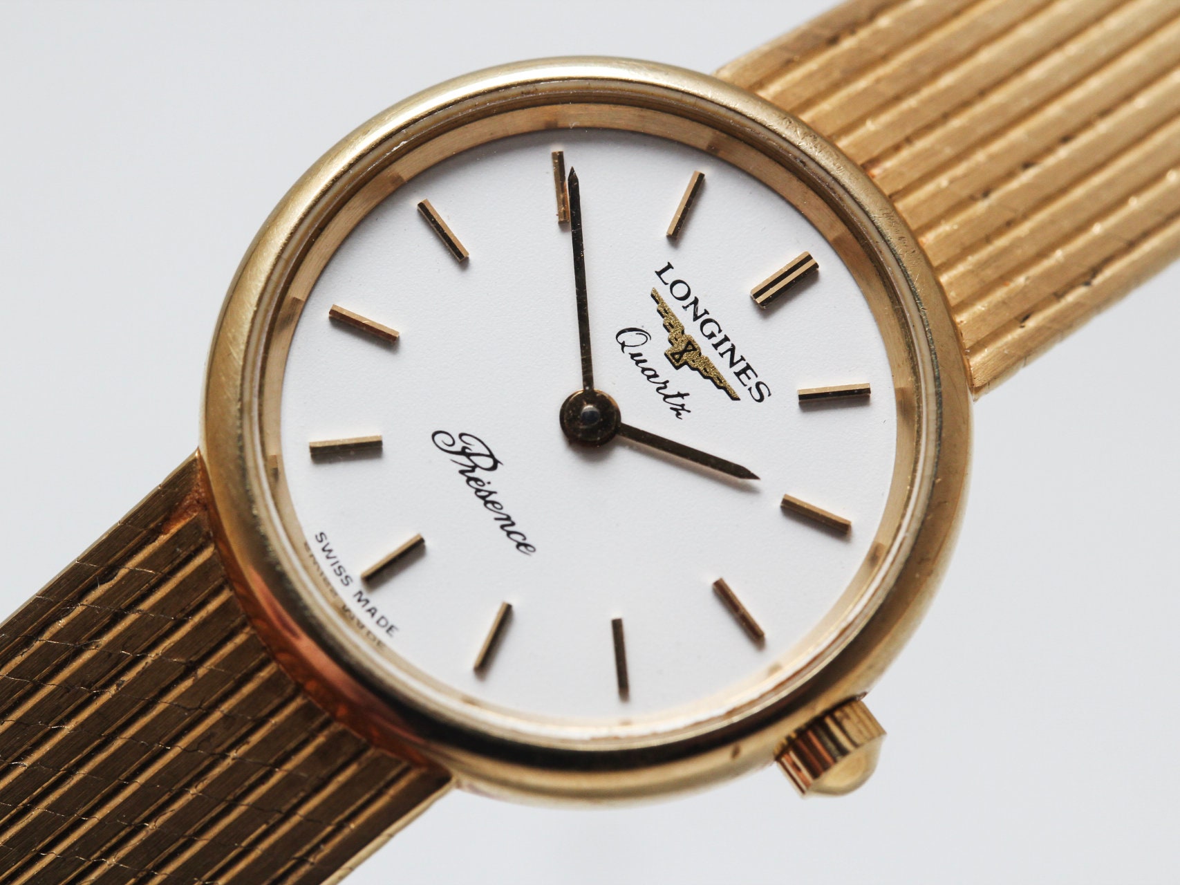 Ladies Longines Gold Wrist Watch - Etsy