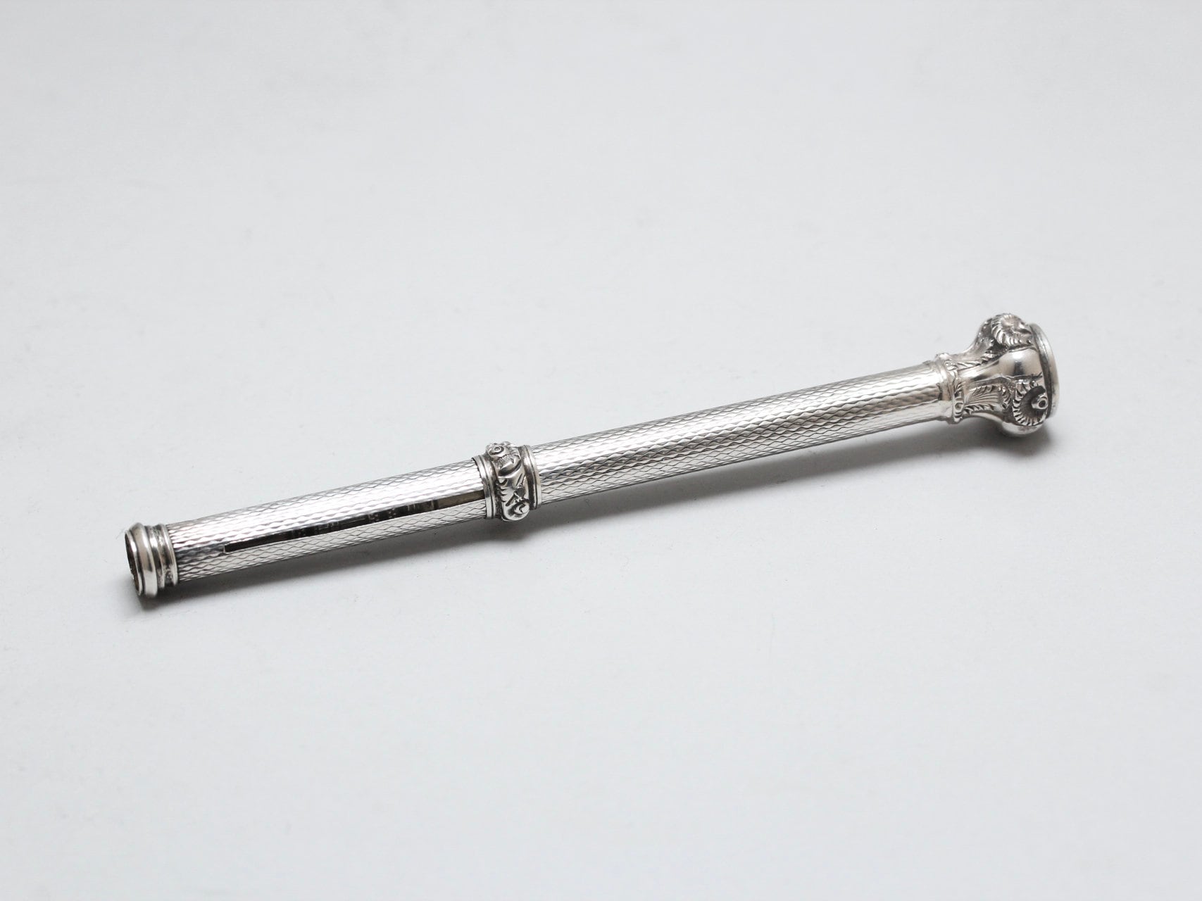 Vintage Silver and Milk Stone Propelling Pencil - Etsy Hong Kong