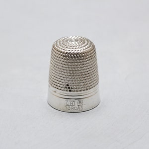 Vintage Sterling Silver Hallmarked Thimble