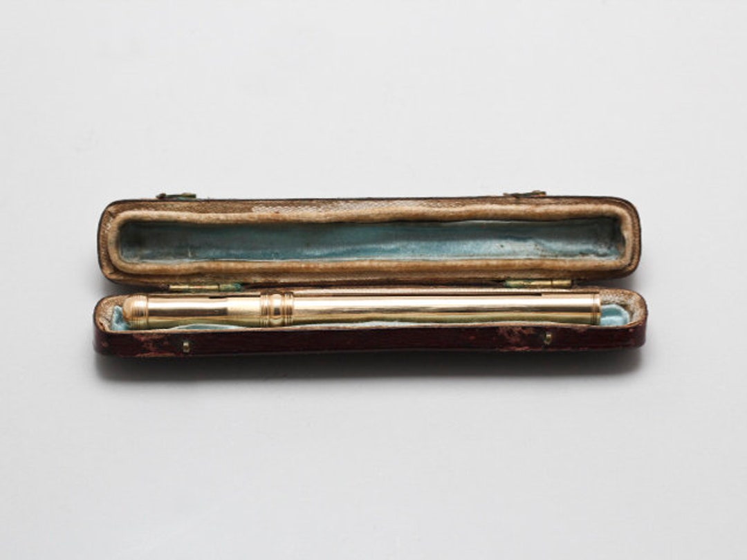 その他 Antique 9kt Gold Case Propelling Pencil il_1080xN.4685268863_n2qs.jpg