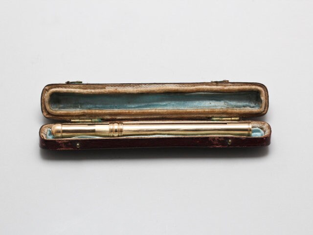 その他 Antique 9kt Gold Case Propelling Pencil Antique 9ct Yellow Gold Retractable Pencil and Case - Etsy Canada