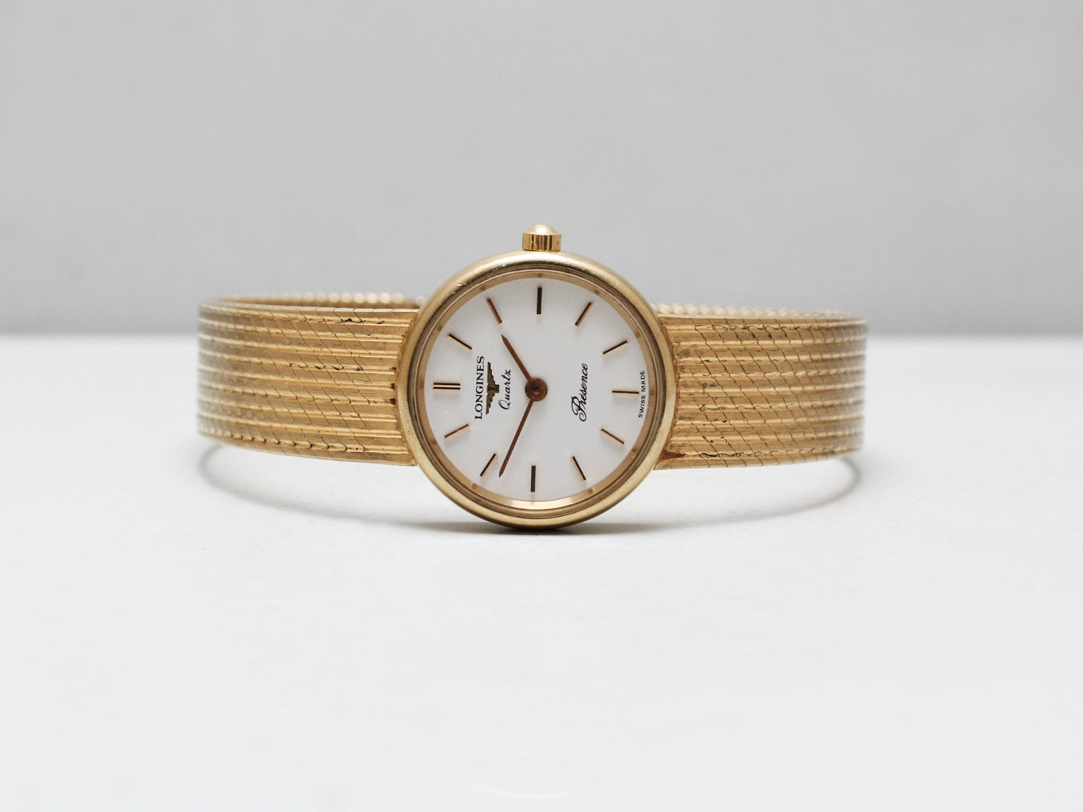 Ladies Longines Gold Wrist Watch Etsy