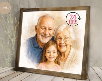 Custom Photo Combination: Add Deceased Loved One