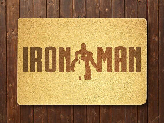 Compatible With Ironman Door Mat Doormat Music Rock Band Etsy