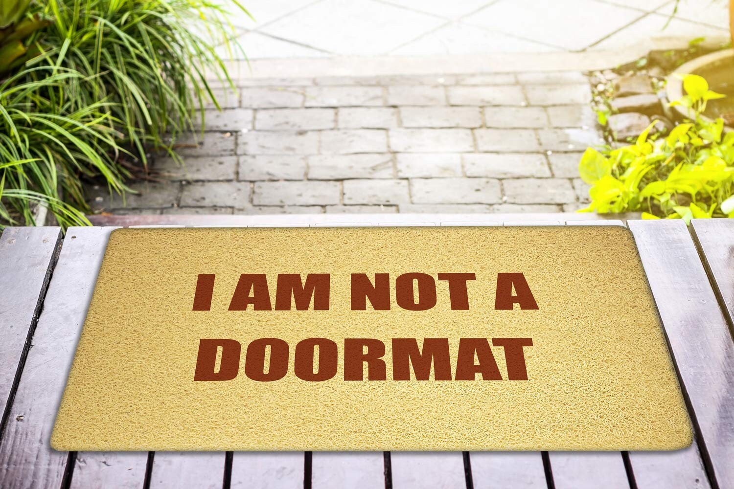 Compatible With I Am Not A Doormat Doormat Sweet Home Décor Etsy