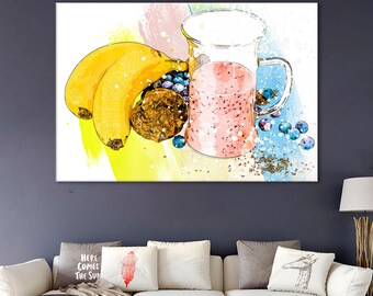 Smoothie Leinwand: Diätetikerin / Diätetikerin