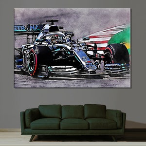 Formula One Lewis Hamilton Print, Formula 1 print, Racing Print, Formula One Photo, Hamilton Fan Gift, Hamilton Poster, Race Wall Art