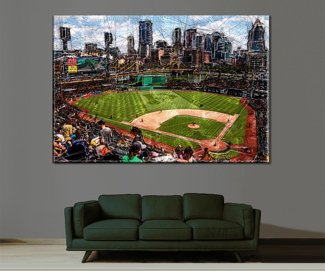 PNC Park Canvas,ballpark Quirks Print, High Quality Canvas Print