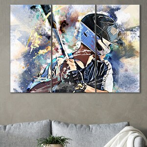 Teen Baseball Boy Artwork, Baseball Wall Decor, Baseball Boy Canvas, Baseball Boys Gift, Baseball Room Decor, Baseball Player Wall Art