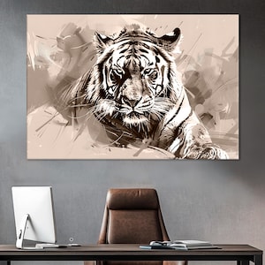 Tiger Stare - Etsy