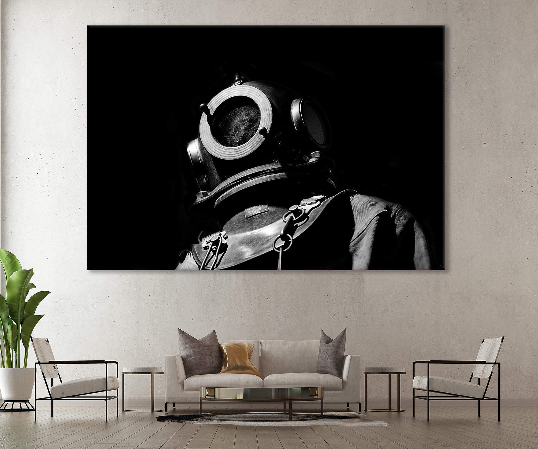 Vintage Diving Suit for sale Only 2 left at 65