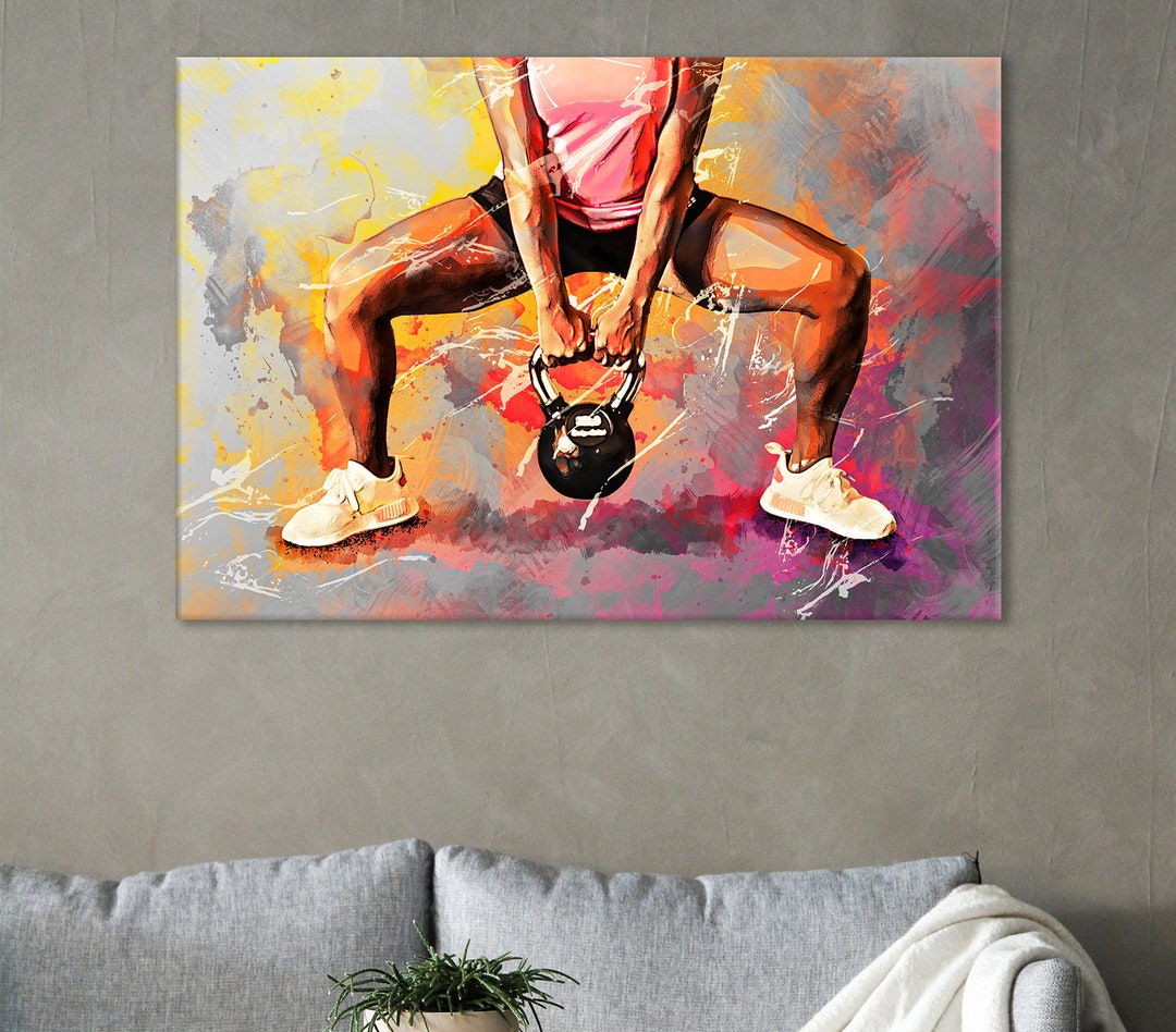 Fitness Center Decor, Motivation Print, Gym Wall Art, Fitness Print
