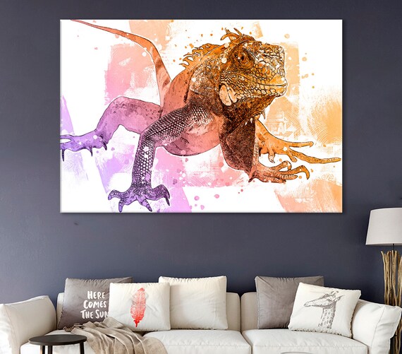 Reptile hotsell wall art