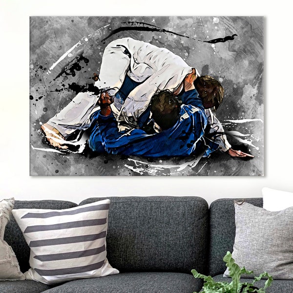 Judo Throw Poster Etsy