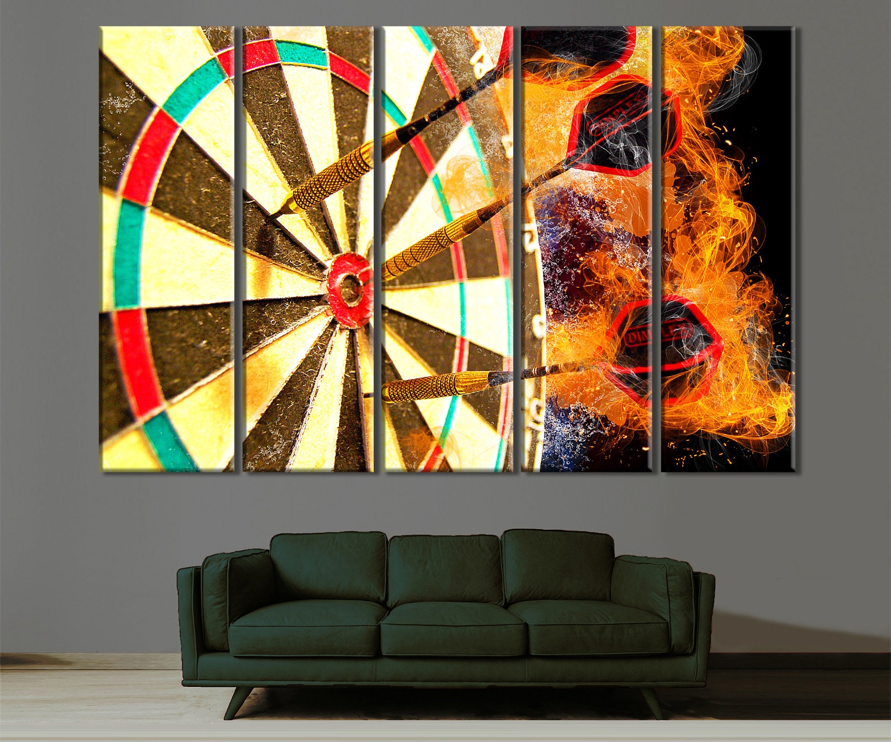 Darts Game Canvas Art Darts Wall Art Darts Print Game Room Etsy Singapore