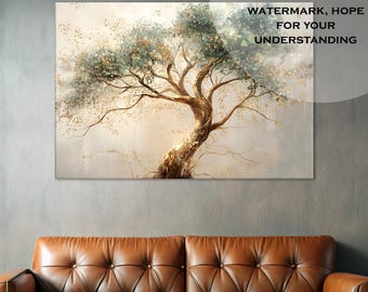 Mystical Tree Wall Art | Enchanting Nature Decor for Home & Office | Unique Botanical Prints