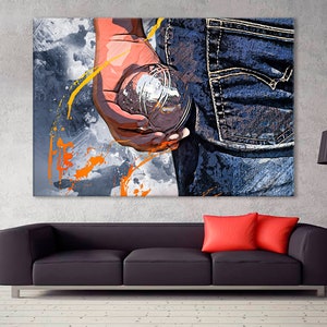 Decoración de bolos franceses, impresión en lienzo de petanca, regalo único de bola de petanca, obra de arte de petanca, decoración de pared de bolos franceses, arte mural de petanca