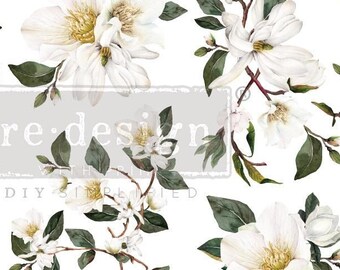 WHITE MAGNOLIA Redesign Décor Transfer