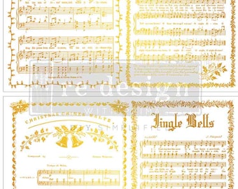 YULETIDE SYMPHONY Middy Foil Transfer by Kacha for Re-Design