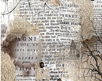 MYSTICAL CREATIONS A1 Decoupage Fiber by Redesign with Prima