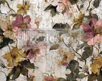 THE WEATHERED ATRIUM A1 Decoupage Fiber by Redesign with Prima