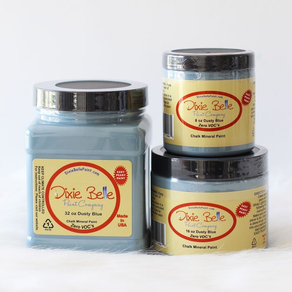 Dixie Belle DUSTY BLUE Chalk Mineral Paint