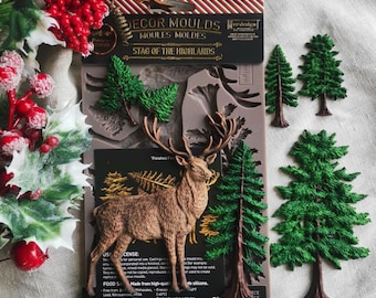 STAG of the HIGHLANDS Redesign Decor Mould