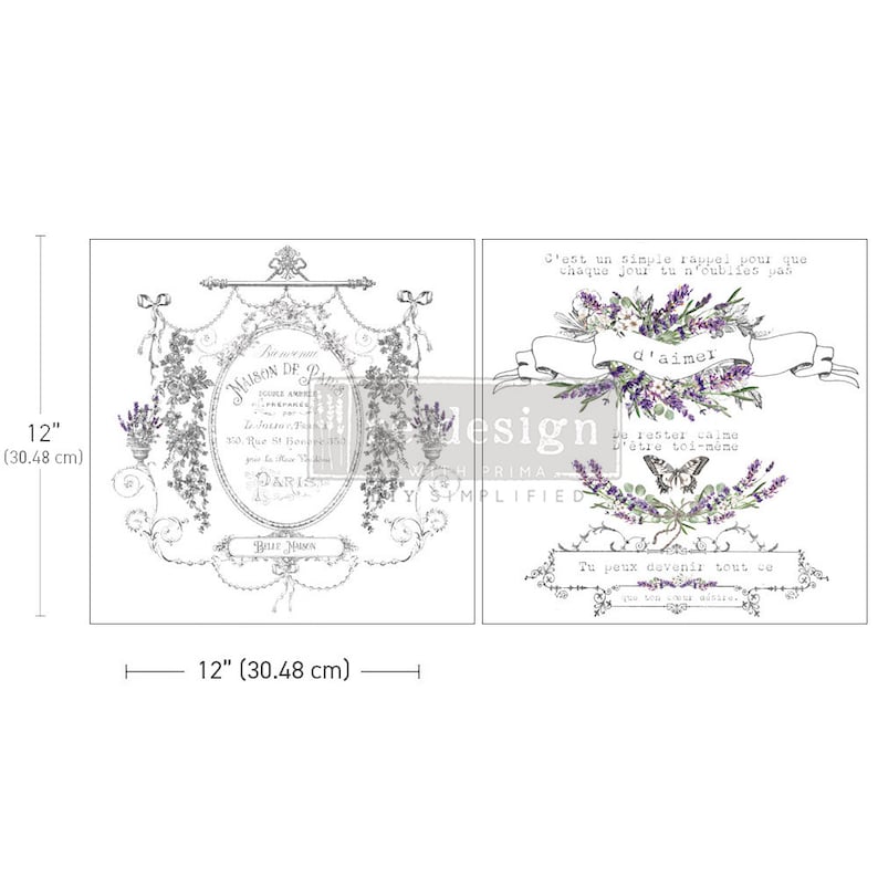 MAISON DE PARIS Maxi Transfer by Re-Design with Prima image 1