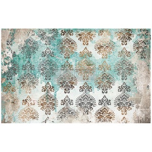 PATINA FLOURISH Decoupage Decor Tissue Paper by Redesign with Prima image 1
