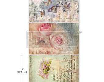 DREAMY DELIGHTS 3-PACK!! Decoupage Decor Tissue Paper by Redesign with Prima