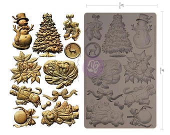 CHRISTMAS BLUSH COLLECTION Decor Mould