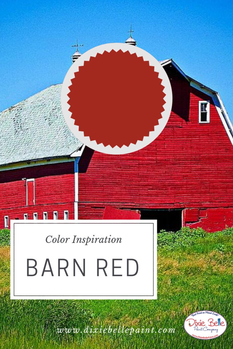 Dixie Belle BARN RED Chalk Mineral Paint image 3