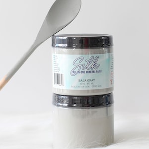 Silk BAJA GRAY All-in-One Mineral Paint image 1