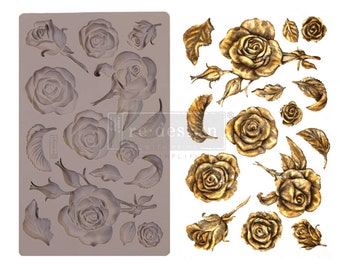 FRAGRANT ROSES Redesign Decor Mould