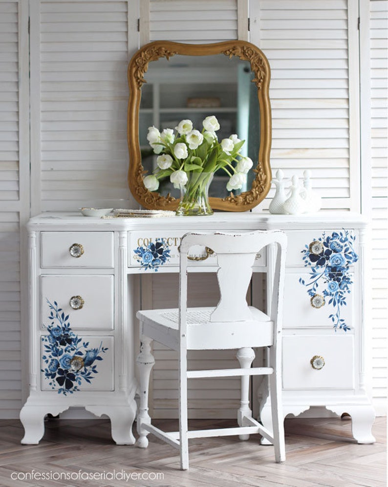 PRETTY IN BLUE Redesign Décor Transfer image 2