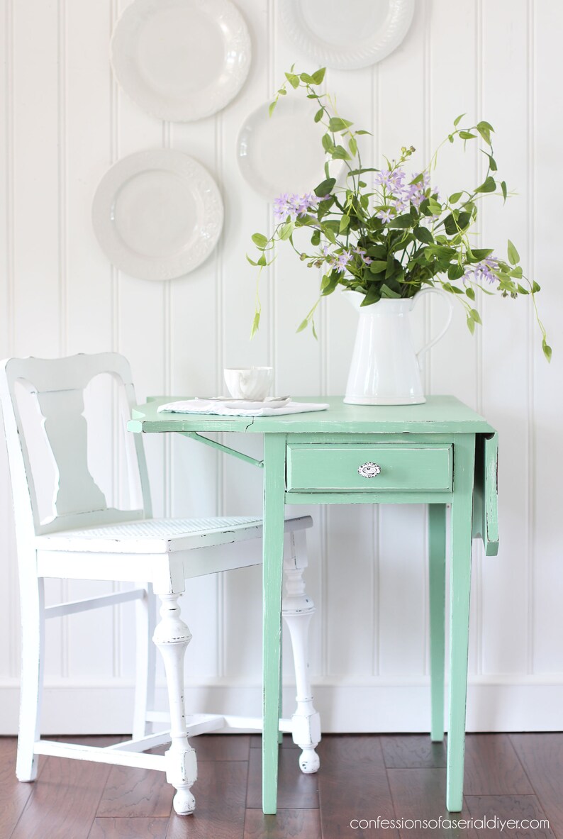 Dixie Belle MINT JULEP Chalk Mineral Paint Etsy